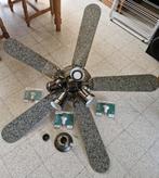 Plafondventilator Listed groot vintage, Elektronische apparatuur, Ventilatoren, Ophalen, Gebruikt, Plafondventilator