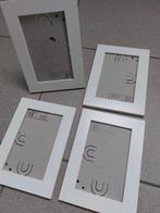 sets van 4 witte houten kadertjes - IKEA, Ophalen, Nieuw