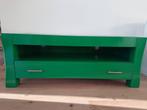 TV meubel groen met schuif, Minder dan 100 cm, 100 tot 150 cm, Gebruikt, 50 tot 75 cm
