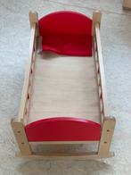 Houten poppenbedje, Kinderen en Baby's, Ophalen of Verzenden, Zo goed als nieuw, Meubelstuk of Keukentje