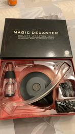 Magic Decanter Deluxe aerator set, Gebruikt, Ophalen of Verzenden