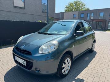 NISSAN MICRA 1.2i BENZINE/ 2011/ EURO 5/ CLIMA/CONTROL OK beschikbaar voor biedingen
