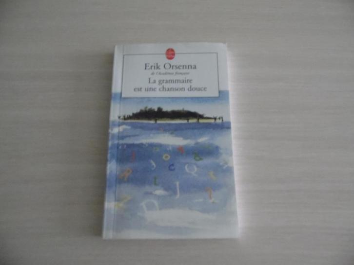 LA GRAMMAIRE EST UNE CHANSON DOUCE    ERIK ORSENNA, Livres, Romans, Comme neuf, Europe autre, Enlèvement ou Envoi