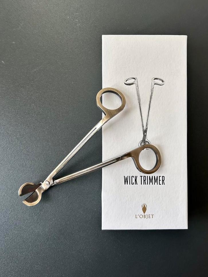 Coupe-mèche en laiton par L'Objet, Maison & Meubles, Accessoires pour la Maison | Bougeoirs & Bougies, Neuf, Enlèvement ou Envoi