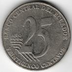 Ecuador : 25 Centavos 2000  KM#107  Ref 15306, Ophalen of Verzenden, Zuid-Amerika, Losse munt