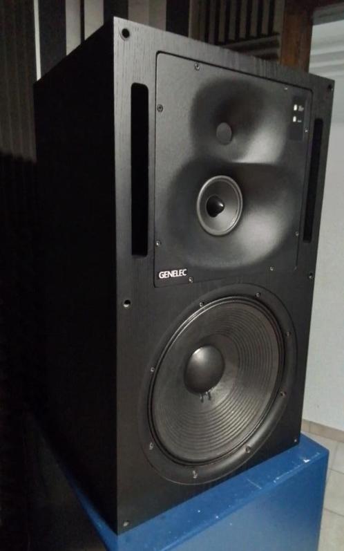 Genelec 1038a  actieve studio speaker 15" 3way top klank, Audio, Tv en Foto, Luidsprekerboxen, Zo goed als nieuw, Front, Rear of Stereo speakers