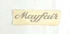 MINI MAYFAIR sticker goud., Ophalen, Nieuw, Mini