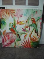Papegaaien Schilderij , Mooi voor in elk interieur, Antiek en Kunst, Ophalen