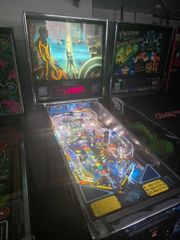 HUO Tron Limited Edition Flipperkast, Enlèvement, Comme neuf, Flipper (jeu), Stern
