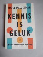 KENNIS  IS  GELUK  /  Joost Zwagerman, Livres, Littérature, Comme neuf, Enlèvement