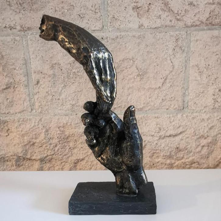 Div. Beelden v. Handen - Troost - Like - Hart - Peace  (nw), Antiek en Kunst, Kunst | Beelden en Houtsnijwerken