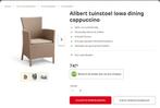 Allibert tuinstoel iowa, cappucino NIEUW! NP 75€, Tuin en Terras, Tuinbanken, Wicker, Ophalen