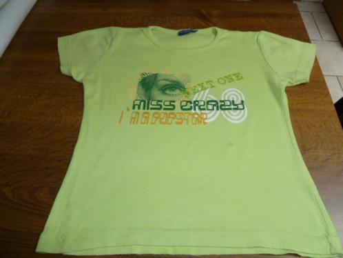 groen t-shirt maat 164, Kinderen en Baby's, Kinderkleding | Maat 164, Gebruikt, Meisje, Overige typen, Ophalen of Verzenden