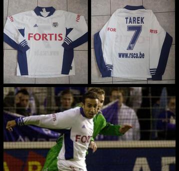 Maillot Anderlecht Tarek match worn shirt, Enlèvement ou Envoi, Comme neuf, Maillot