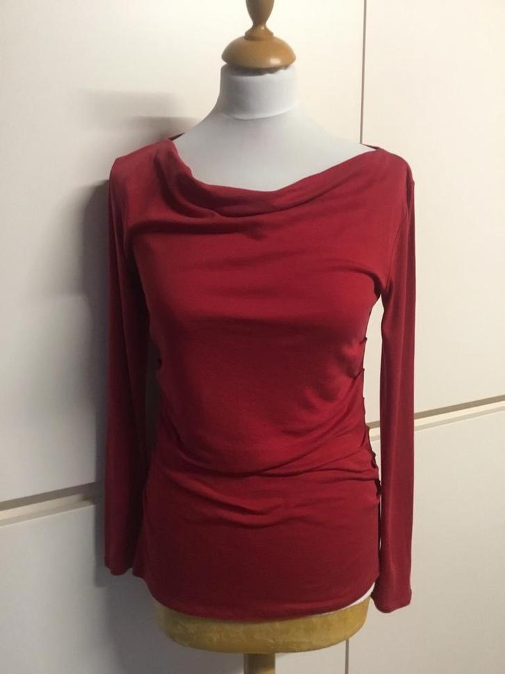 Marccain, Marc Cain tshirt maat 3 (38), Kleding | Dames, T-shirts, Zo goed als nieuw, Maat 38/40 (M), Lange mouw, Ophalen of Verzenden