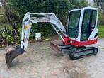 Takeuchi 225 (2.5 ton) - 600 uren incl sorteergrijper, Zakelijke goederen, Machines en Bouw | Kranen en Graafmachines, Ophalen