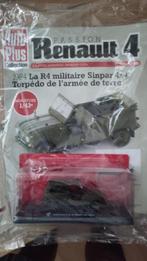 Miniatuur Renault R4 Sinpar met boekje, Ophalen of Verzenden, Nieuw
