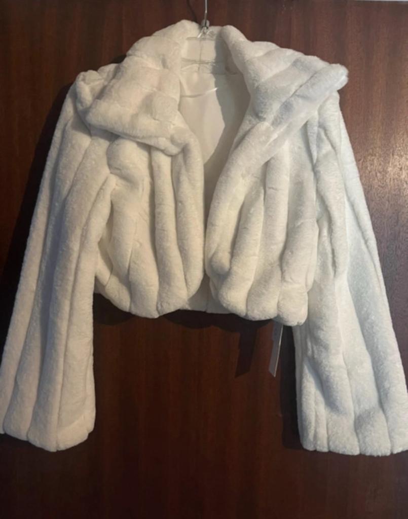 Boléros fausse fourrure, Vêtements | Femmes, Vestes | Hiver, Neuf, Taille 46/48 (XL) ou plus grande, Blanc, Enlèvement ou Envoi