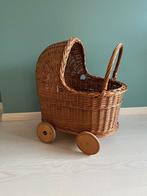 Vintage rieten poppenwagen, Kinderen en Baby's, Ophalen, Gebruikt
