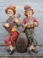 sculpture clown en resine, Enlèvement