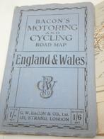 Kaart van Engeland en Wales, Ophalen of Verzenden, Gelezen, Verenigd Koninkrijk, Landkaart