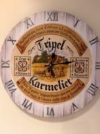 Grote wandklok Karmeliet - 40 cm diameter - retro vintage, Huis en Inrichting, Ophalen of Verzenden, Nieuw, Analoog, Wandklok