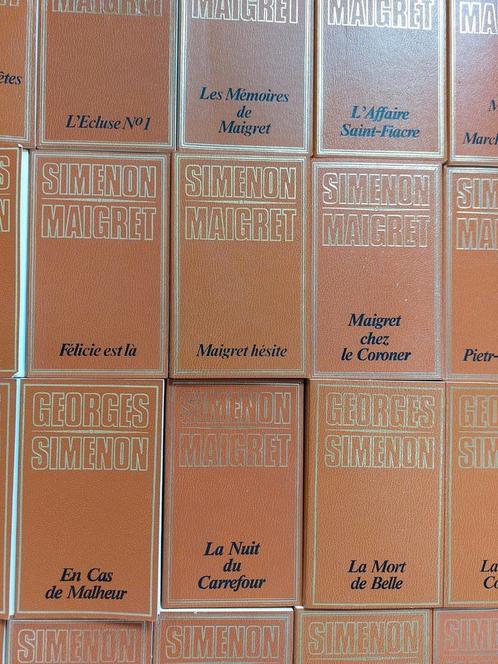Livres/Lot de 29 livres Maigret - Georges Simenon, Boeken, Encyclopedieën, Gelezen, Los deel, Algemeen, Ophalen of Verzenden