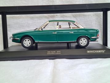 NSU Ro80-1972 Green Minichamps 1:18 Limited Edition beschikbaar voor biedingen