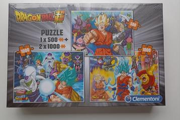 Dragon Ball Super – Pack 3 Puzzles Neuf sous blister beschikbaar voor biedingen