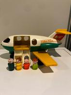 Vintage vliegtuig Fisher Price 1980 Little people, Ophalen of Verzenden, Zo goed als nieuw