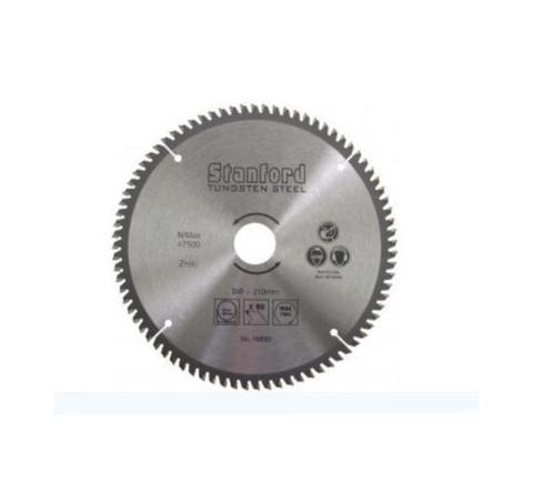 Zaagblad hm 210x80t 80 tands asgat 30 mm met diverse verloop, Auto diversen, Autogereedschap, Nieuw, Ophalen of Verzenden