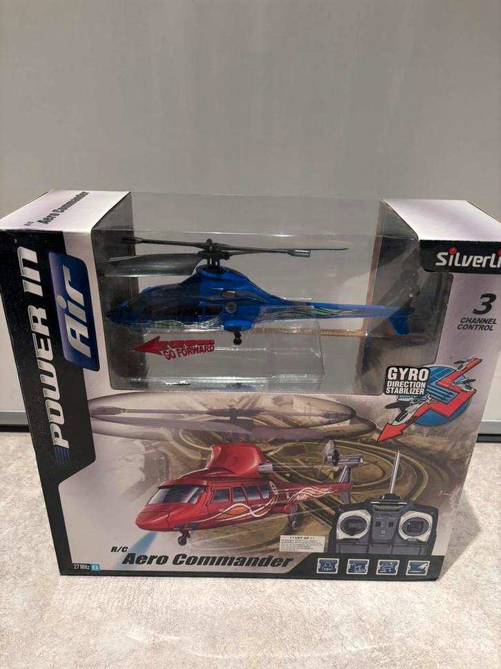 RC Aerocomander Helikopter – In Originele Doos – Nieuwstaat, Hobby & Loisirs créatifs, Modélisme | Avions & Hélicoptères, Enlèvement