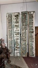 4 louvre deuren 2x0,30m pastel verf. Zeer decoratief, Huis en Inrichting, Ophalen, Gebruikt