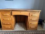 Massief houten bureau, Ophalen, Gebruikt, Bureau
