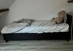 1 persoons boxspring, Ophalen, Zo goed als nieuw, Zwart