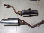 honda slr 650 set uitlaat dempers, Motoren, Ophalen of Verzenden, Gebruikt