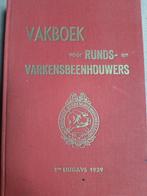 Vakboek voor Runds- en Varkensbeenhouwers, Antiek en Kunst, Ophalen, Victor Vinck