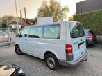 Volkswagen Transporter 1.9 TDI 102PK 9 PLAATSEN 2008, Auto's, Voorwielaandrijving, Zwart, 4 cilinders, Zwart