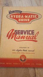 Oldsmobile hydra-matic drive service manuel, Utilisé, Enlèvement ou Envoi