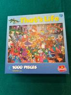 Puzzels 1000 stukjes That’s life te koop, Ophalen, 500 t/m 1500 stukjes, Zo goed als nieuw, Legpuzzel