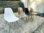 Herman Miller - Charles & Ray Eames - Stoel (4) - Staal, Huis en Inrichting, Stoelen, Ophalen, Kunststof, Bruin, Zo goed als nieuw