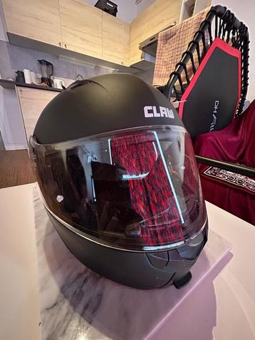 motorhelm CLAW - Zwart Mat - Medium 57/58 - 1x gebruikt - ni beschikbaar voor biedingen