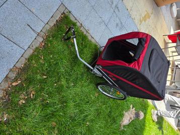 Hondenfietskar, Fietsen en Brommers, Ophalen, Zo goed als nieuw, Hondenkar, Opvouwbaar
