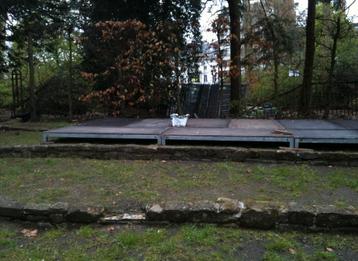 Podium elementen (lees goed de omschrijving), Enlèvement
