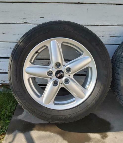 4 originele MINI countryman” velgen” single Spoke 122 (5x120, Auto-onderdelen, Banden en Velgen, Velg(en), Winterbanden, 16 inch