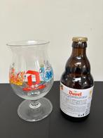 Duvel glas Amstein - Duvel 450 Jaar + Zwitsers flesje, Verzamelen, Biermerken, Ophalen of Verzenden, Nieuw, Glas of Glazen, Duvel