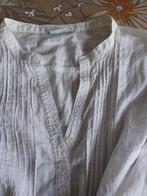 Wit hemd met details M52 ms mode, Kleding | Dames, Grote Maten, Ophalen of Verzenden, MS Mode, Wit, Zo goed als nieuw