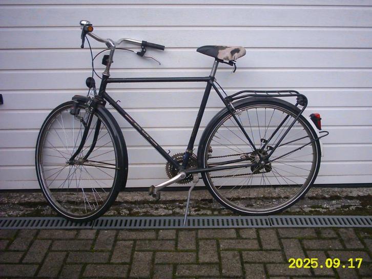 Herenfiets, Fietsen en Brommers, Fietsen | Heren | Herenfietsen, Gebruikt, Overige merken, 57 tot 61 cm, Versnellingen, Ophalen