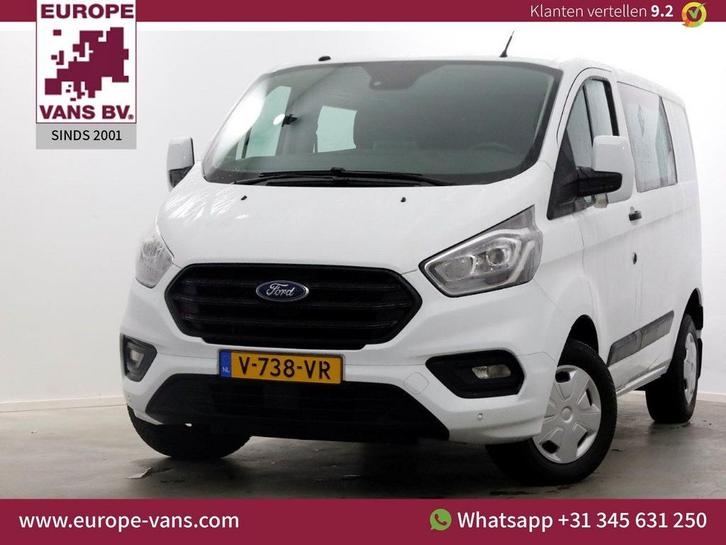 Ford Transit Custom 2.0 TDCI 130pk E6 L1H1 Trend D.C. Airco/, Auto's, Bestelwagens en Lichte vracht, Bedrijf, ABS, Airconditioning