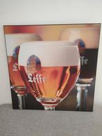 Heel mooie Reclamebord " Leffe Bier ", 50 tot 75 cm, Ophalen of Verzenden, Zo goed als nieuw, Foto of Poster